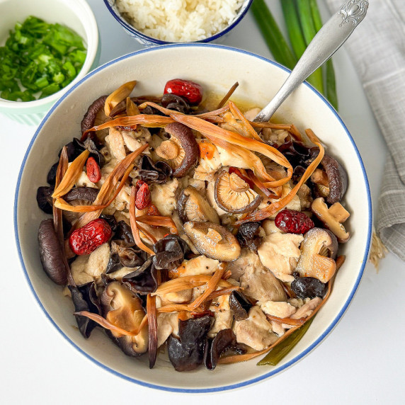 chinese steamed chicken