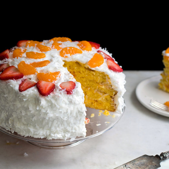 Ambrosia Cake