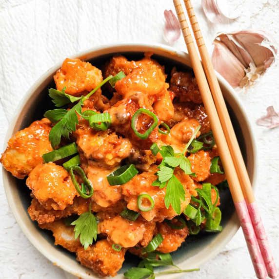 Crispy Bang Bang Cauliflower