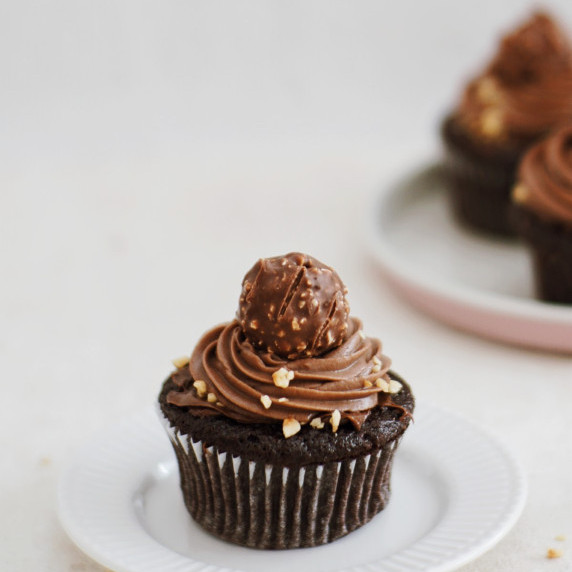 Ferrero Rocher Cupcakes