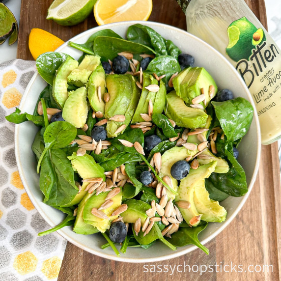 Spinach Avocado Salad 
