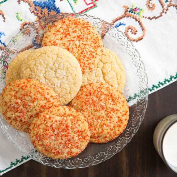 Soft and Chewy Sugar Cookies