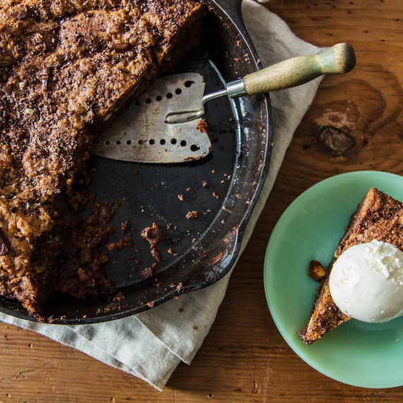 Chocolate Chip Skillet Cookie