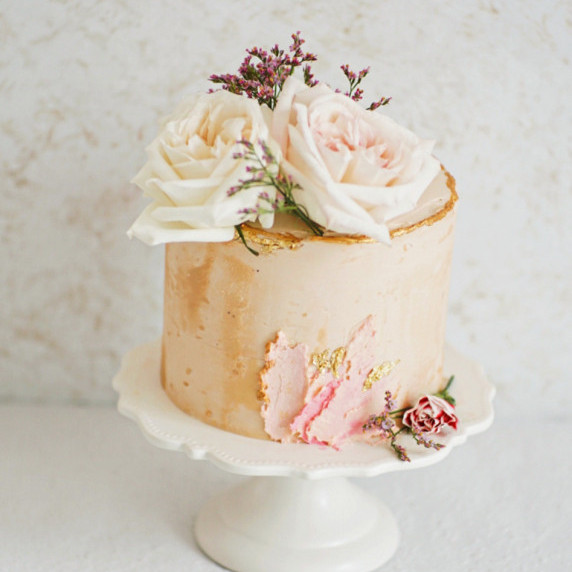 Cake with chocolate mousse and raspberry filling