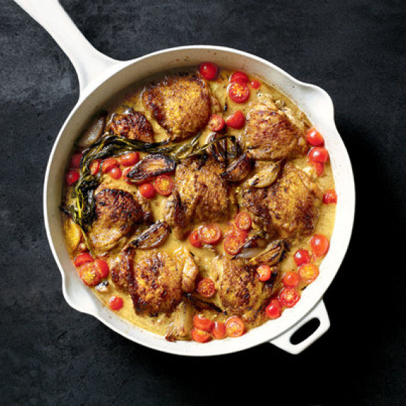 Rishia Zimmern’s Chicken with Shallots