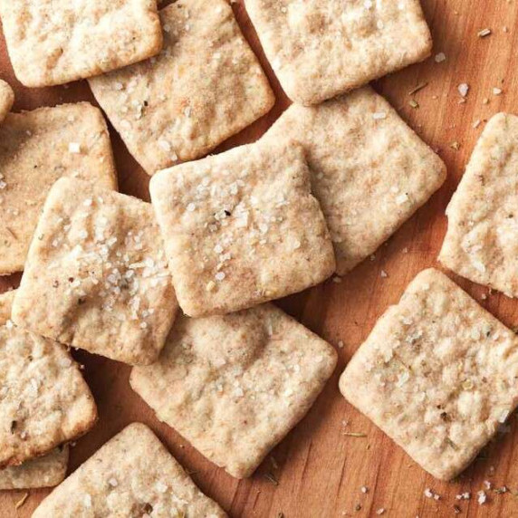 Sourdough Crackers