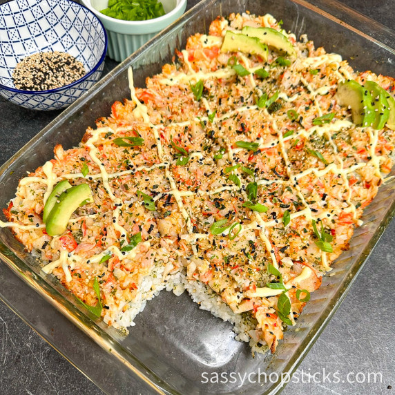 sushi bake recipe imitation crab