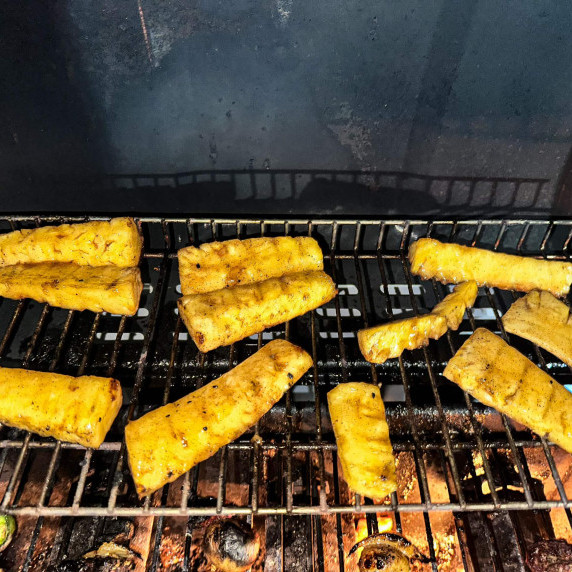Caramelized Honey-Glazed Grilled Pineapple