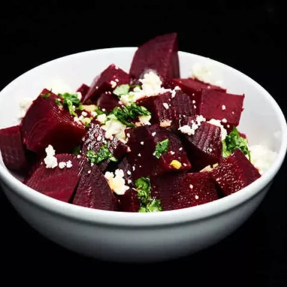 Beet Salad Recipe with Feta Cheese and Citrus Balsamic Vinaigrette