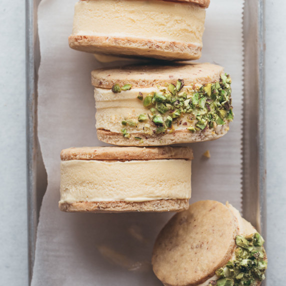 3 ice cream sandwiches 
