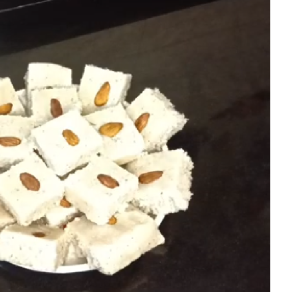 Coconut barfi 