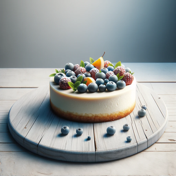 Greek No Bake Yogurt Cheesecake