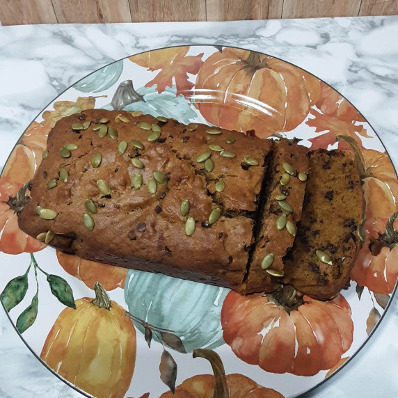 Chocolate Chip Pumpkin Bread