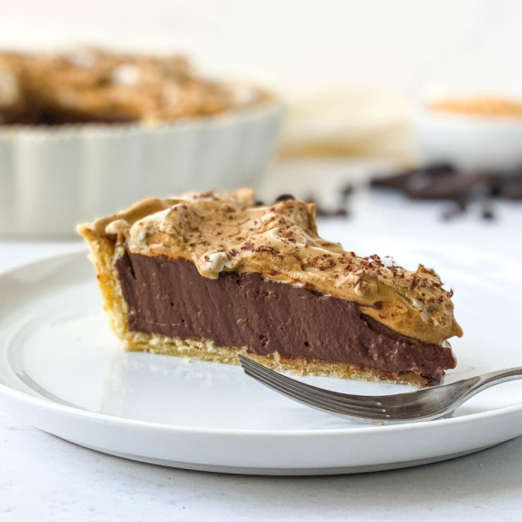 coconut mocha pie