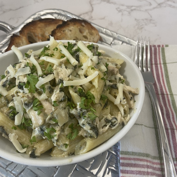 Slow Cooker Creamy Pasta