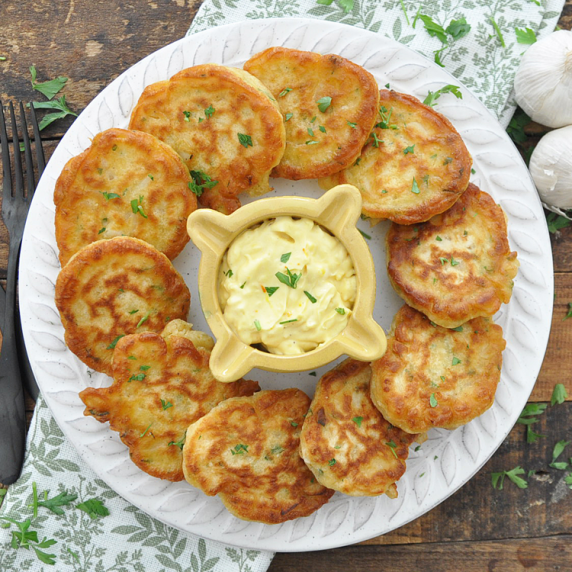 CRISPY Spanish Garlic Fritters