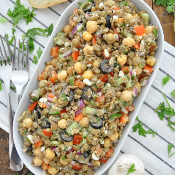 Mediterranean Lentil Salad