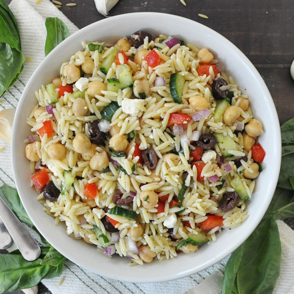 Mediterranean Orzo Salad