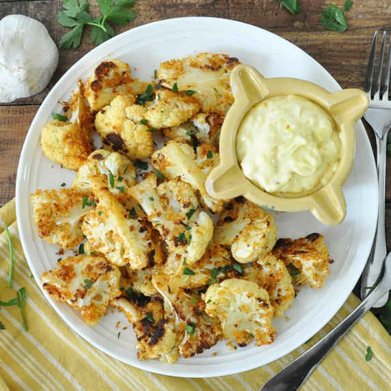 Crispy Roasted Cauliflower Recipe