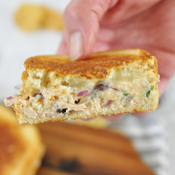 “Better than Deli” Mediterranean Tuna Melt Sandwich
