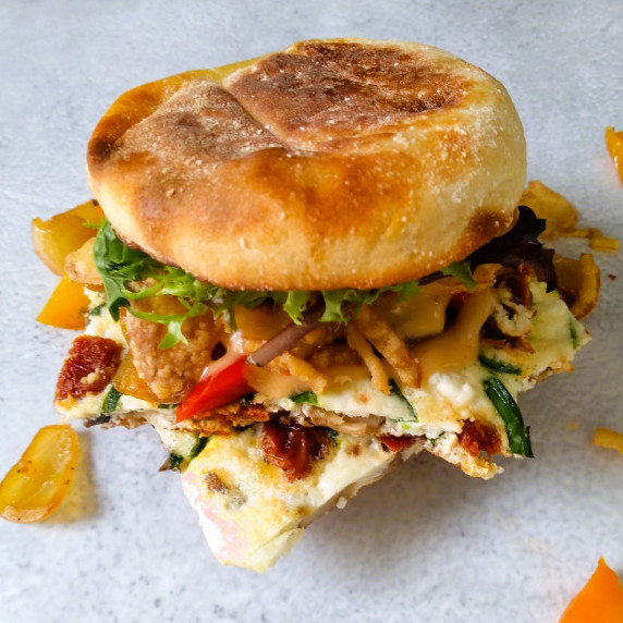 frittata sandwich