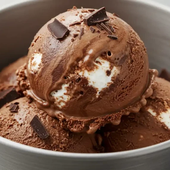 Chocolate Marshmallow Ice Cream