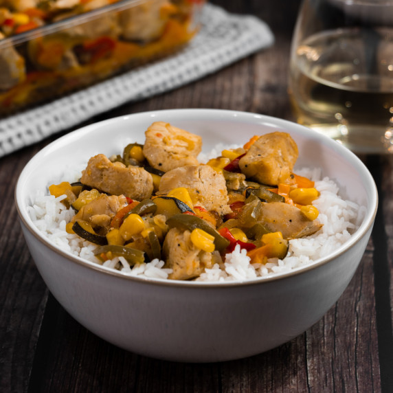 Juicy Chicken with Veggies
