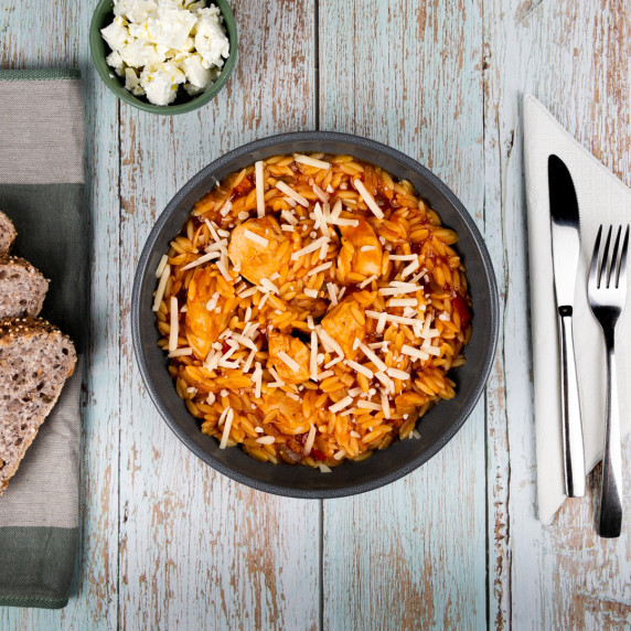 Giouvetsi with Chicken