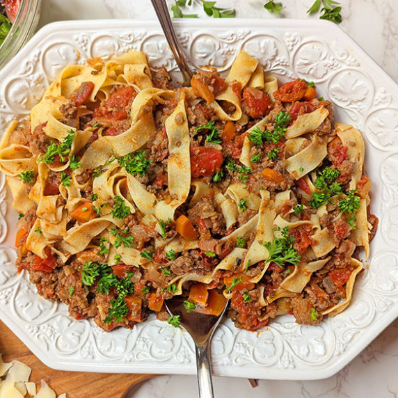 Pappardelle Bolognese