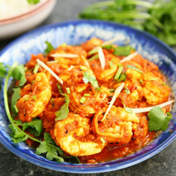 Pakistani Prawn Karahi Masala