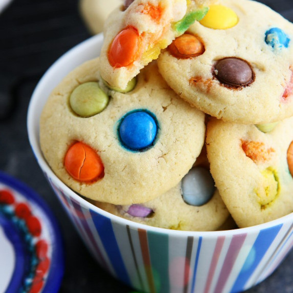 Smarties Cookies