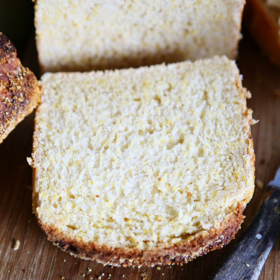 Yeasted Honey Cornbread