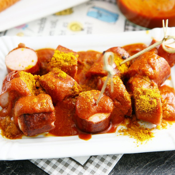 German Currywurst