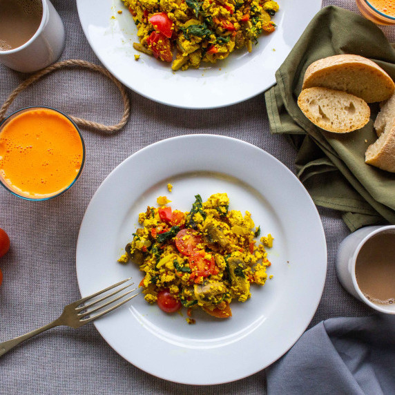 Scramble Tofu 