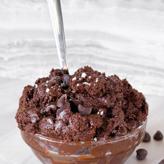 Healthy Edible Brownie Batter