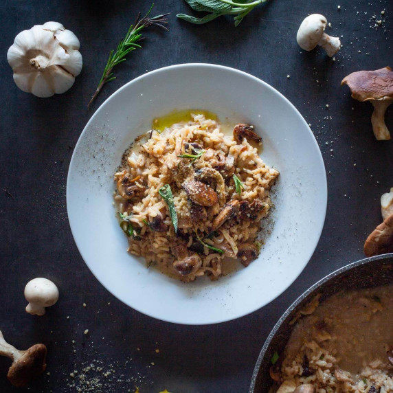 Mushroom Risotto