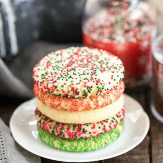 old-fashioned amish sugar cookies from that skinny chick can bake