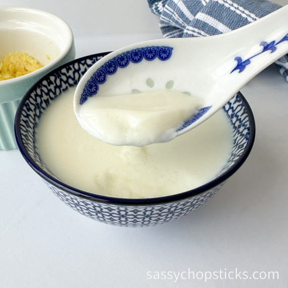 ginger milk pudding