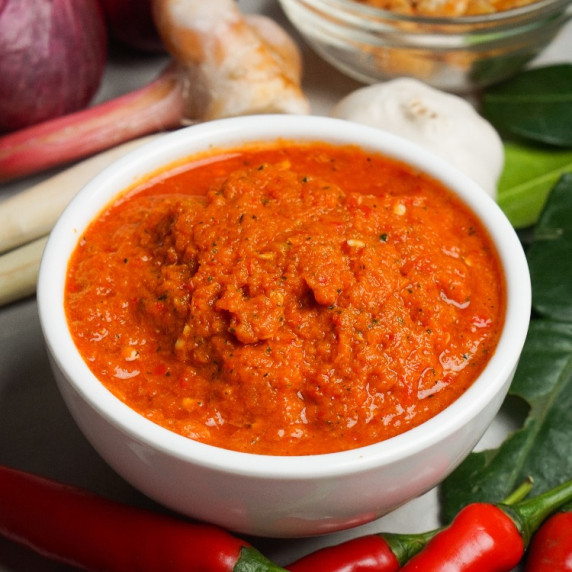 Homemade Laksa Paste 