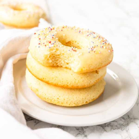 Lemon Glazed Donuts