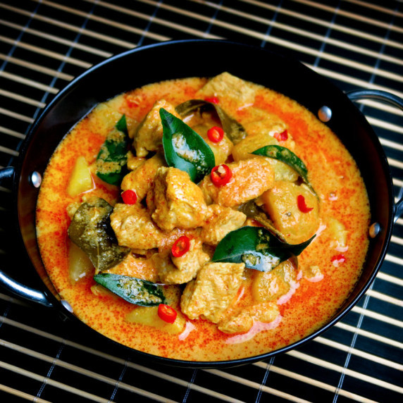 Delicious Malaysian chicken curry