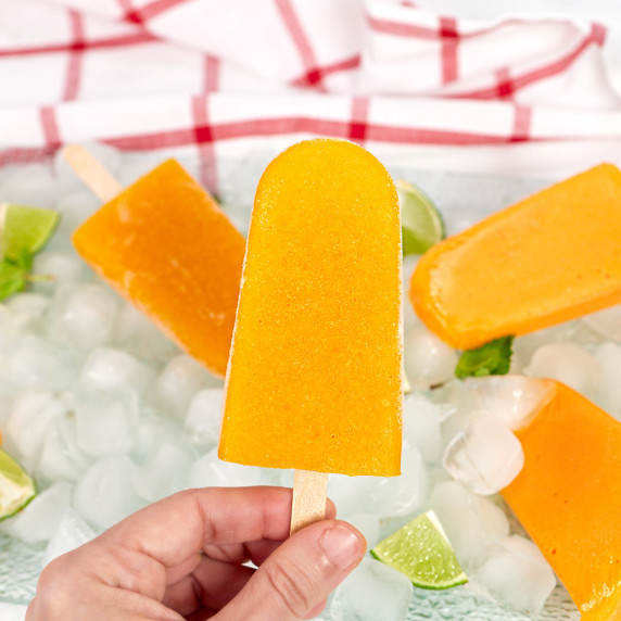 Mango popsicle.