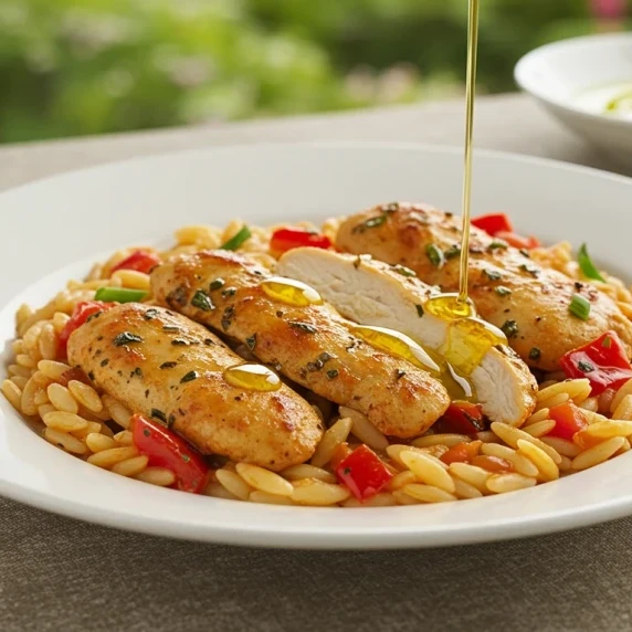 Marry Me Chicken Orzo