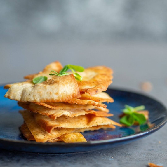 baked pita chips