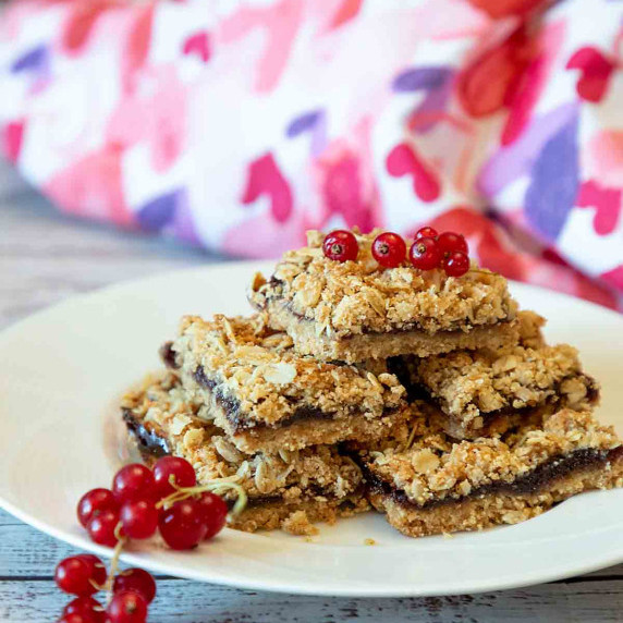 Oatmeal Jam Bars