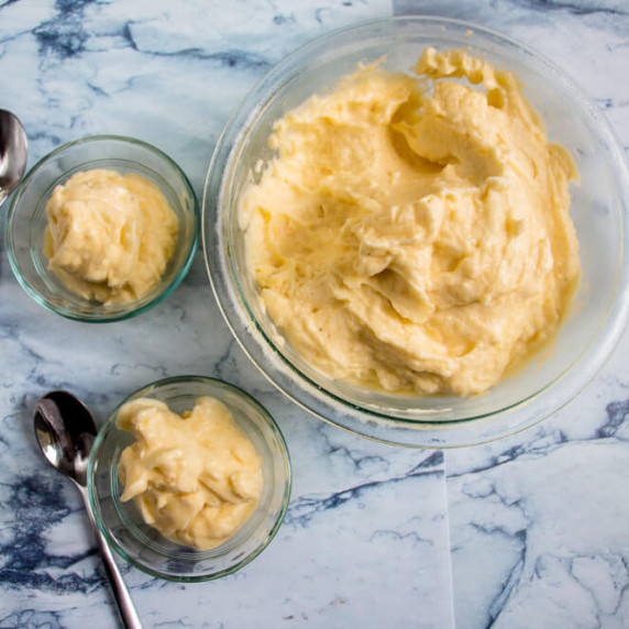 Sugar Free Pineapple Sorbet 