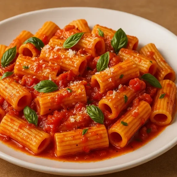 Rigatoni Pomodoro Dinner