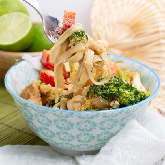 Chicken Satay Noodles