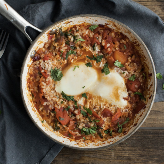 Chipotle Tomato Egg Skillet