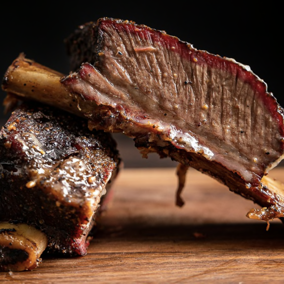 Smoked beef short ribs